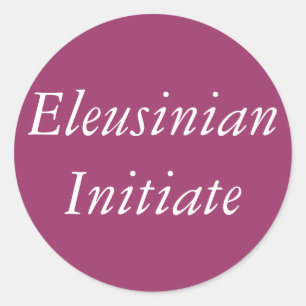 Eleusinian - Griekse religie Ronde Sticker