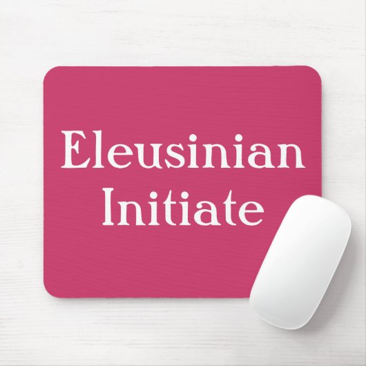 Eleusinian Initiate mousepad Muismat (Met muis)