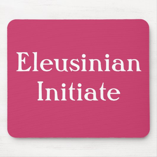 Eleusinian Initiate mousepad Muismat (Voorkant)