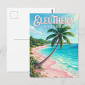Eleuthera Bahama's Briefkaart (Voorkant / Achterkant)