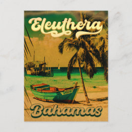 Eleuthera Island Bahamas  Souvenirs 60 s Briefkaart