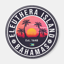 Eleuthera Island Bahamas Souvenirs 60 s Magneet