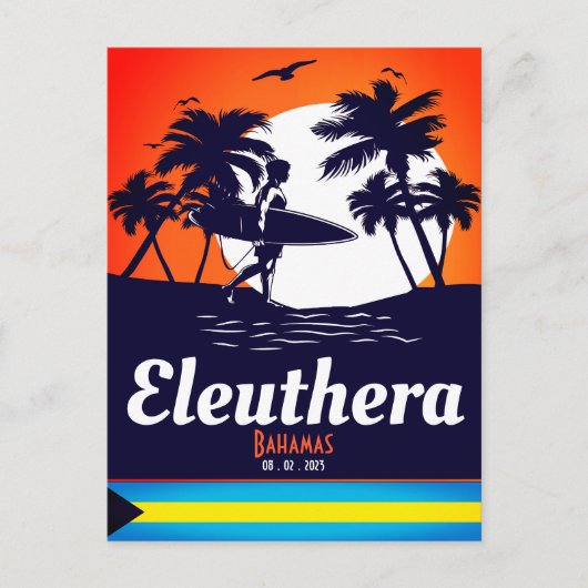 Eleuthera Island Bahamas  Souvenirs Briefkaart (Voorkant)