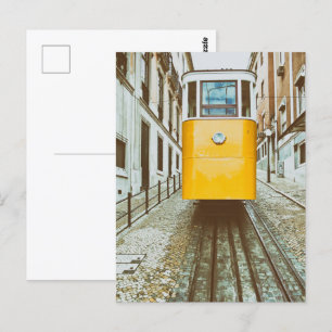 Elevador da Gloria. Lissabon, Portugal. Briefkaart