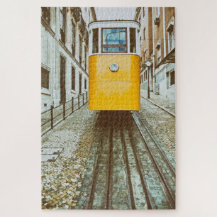 Elevador da Gloria. Lissabon, Portugal. Legpuzzel