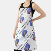 Elevate jezelf denk kritisch over brainy Advice Schort (Insitu)