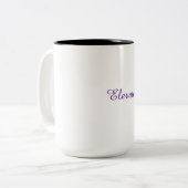 Elevate Mok – Elegante Motiverende Drinkbeker (Voorkant links)
