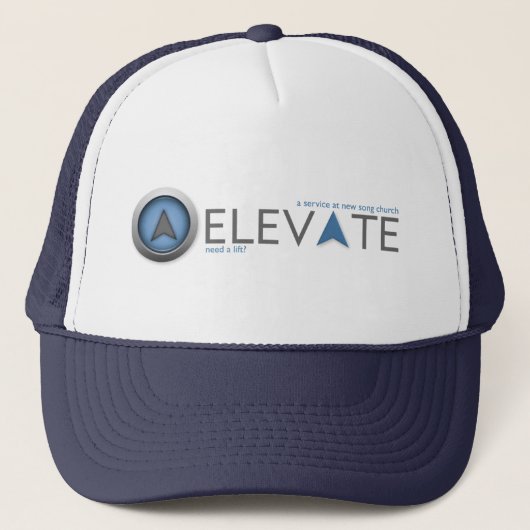 Elevate Trucker Hat Trucker Pet (Voorkant)
