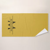 Elevate your bathroom experience with this luxury badhanddoek (Badhanddoek)