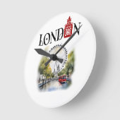 Elevate Your Space with London's Iconic Big Ben Ronde Klok (Hoek)