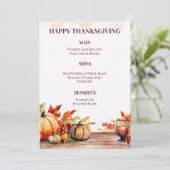 ELEVATE YOUR THANKSGIVING MEAL WITH A STUNNING  MENU (Staand voorkant)