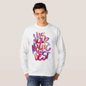 Elevated Basics: Vogue Voyage T-shirt met lange mo (Voorkant volledig)