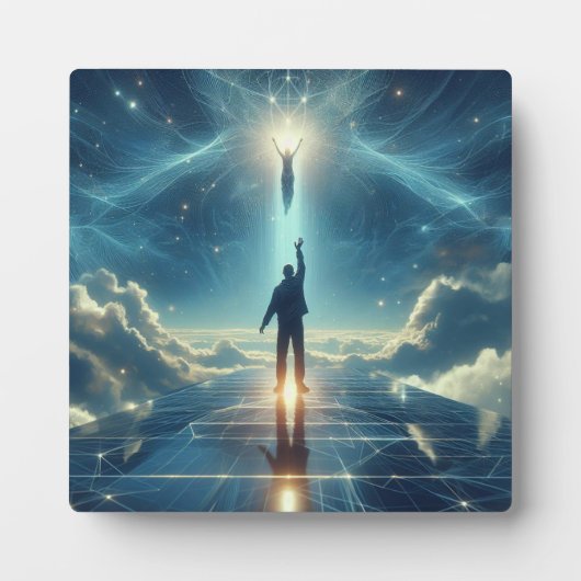 "Elevated Spirits" Desktopplaquette Fotoplaat (Voorkant)