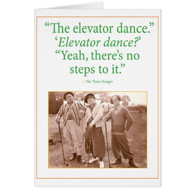 Elevator Dance (Voorkant)