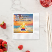 Elevator Is Broken Recovery Slogan Sunrise Servet (Insitu)