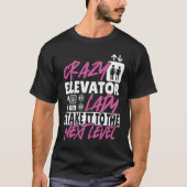 Elevator Lady Next Level T-shirt (Voorkant)