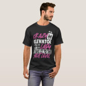 Elevator Lady Next Level T-shirt (Voorkant volledig)