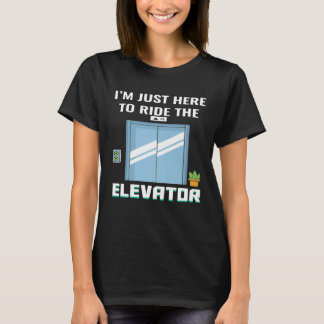 Elevator Mechanic Engineer Jersey T-shirt