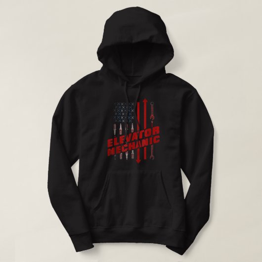 Elevator Mechanic Hoodie (Design voorkant)