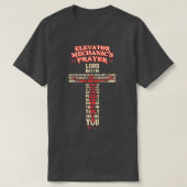 Elevator Mechanics Prayer T-shirt (Design voorkant)