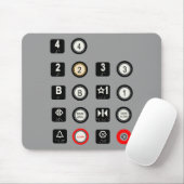 Elevator Mousepad Muismat (Met muis)