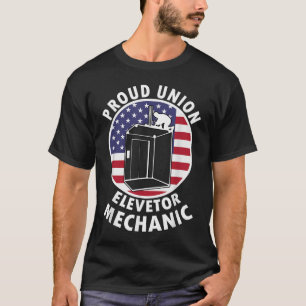 Elevator Union Tshirt voor Labor Mechanic