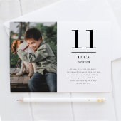 Eleven Landscape Photo Invitation Kaart