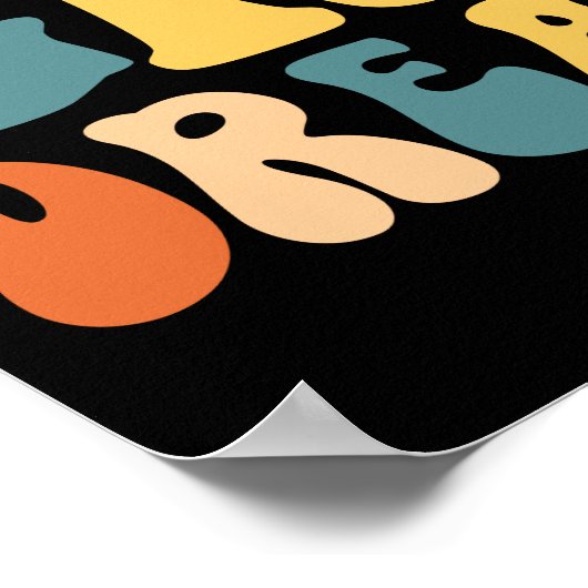 Eleventh Grade Dream Team Terug naar school Poster (Hoek)