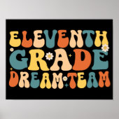Eleventh Grade Dream Team Terug naar school Poster (Voorkant)