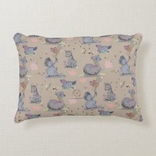 Eleze Elephant & Polka Hen Boganhues Accent Kussen