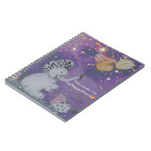 "Eleze Elephant & Polka Hen" Boganhues cover Notitieboek (Linkerzijde)