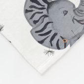 "Eleze Elephant & Polka Hen" Boganhues Deken (Hoek)
