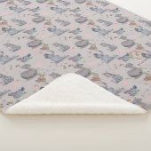 "Eleze Elephant & Polka Hen" Boganhues Deken (3/4)