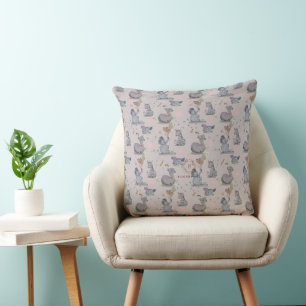 "Eleze Elephant & Polka Hen" Boganhues Deken Kussen