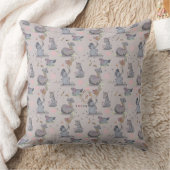 "Eleze Elephant & Polka Hen" Boganhues Deken Kussen (Deken)