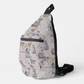 Eleze & Friends Boganhues Print Cut Sew Bag Sling Bag (Rechterhoek)