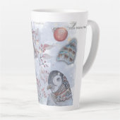 "Eleze & Friends" Boganhues Print Water Bottle Latte Mok (Rechterhoek)