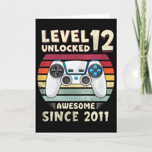 Elf 11jr Verjaardag Jongen Grappige Gamer 11de 11 Kaart