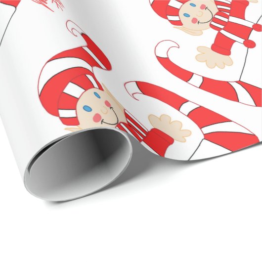 Elf 2 cadeaupapier (Rol Hoek)