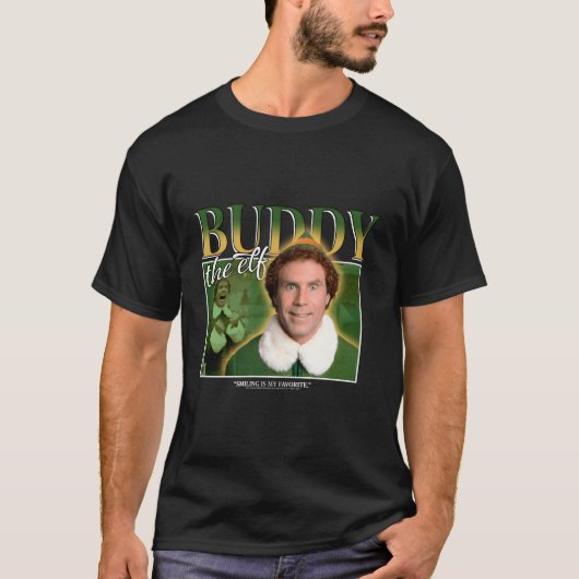 Elf 90's Style Buddy The Elf T-shirt (Voorkant)