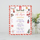 Elf Adoptie Certificaat Adopteer een Elf Kerstmis (Staand voorkant)