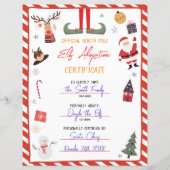 Elf Adoptie Certificaat Adopteer een Elf Kerstmis (Voorkant)