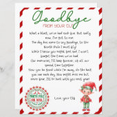 Elf Afscheidsbrief, Elf Vertrekbrief (Voorkant / Achterkant)