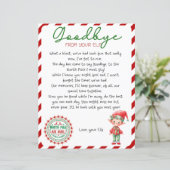 Elf Afscheidsbrief, Elf Vertrekbrief (Staand voorkant)