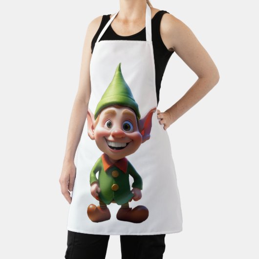 ELF All-Over Print Schort, Medium Schort (Insitu)