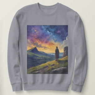 Elf Ancient Ireland Onder de Nachthemel T-shirt
