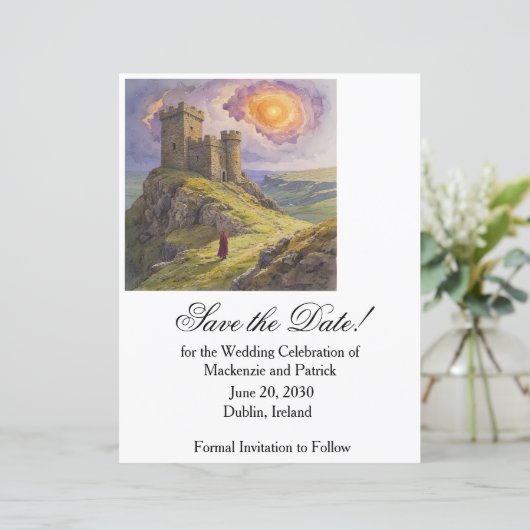 Elf Ancient Ireland Under the Sky, Save the Date (Staand voorkant)