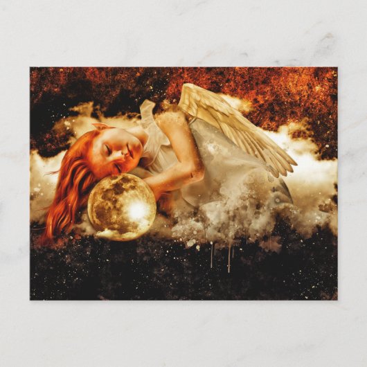 elf angel-briefkaart briefkaart (Voorkant)