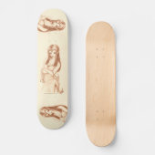 Elf (anime stijl) persoonlijk skateboard (Voorkant)