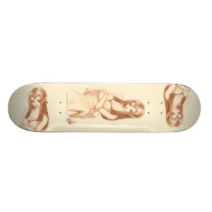 Elf (anime stijl) persoonlijk skateboard